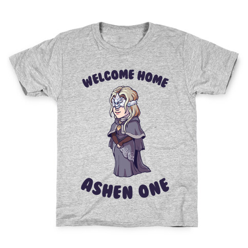 Welcome Home Ashen One Kids T-Shirt