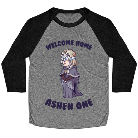 Welcome Home Ashen One Baseball Tee