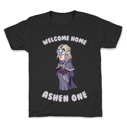 Welcome Home Ashen One Kids T-Shirt