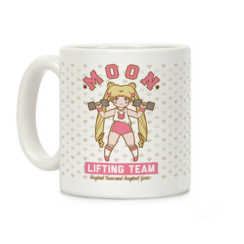 Moon Lifting Team Parody Coffee Mug