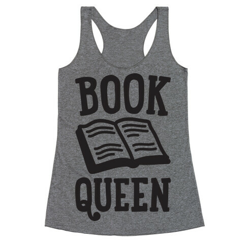 Book Queen Racerback Tank Top