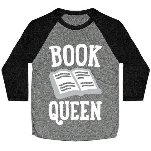 Book Queen Baseball Tee