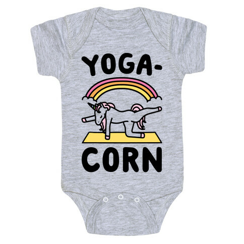 Yoga-Corn  Baby One-Piece