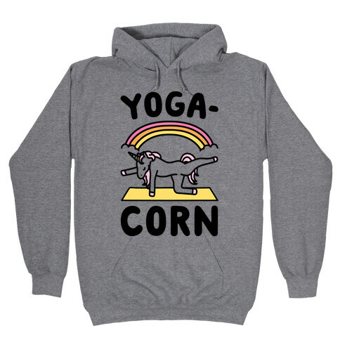 Yoga-Corn  Hooded Sweatshirt