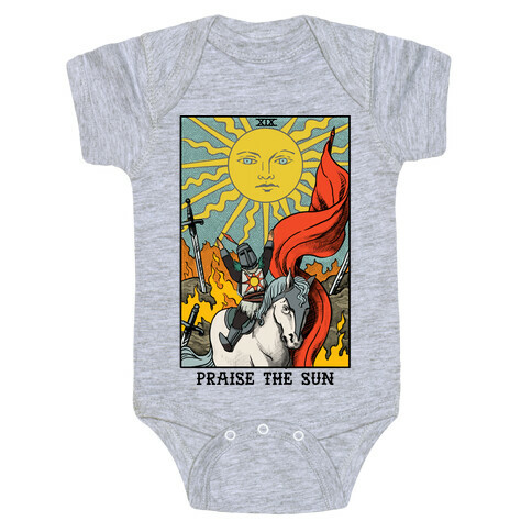 Praise The Sun Tarot Card Baby One-Piece
