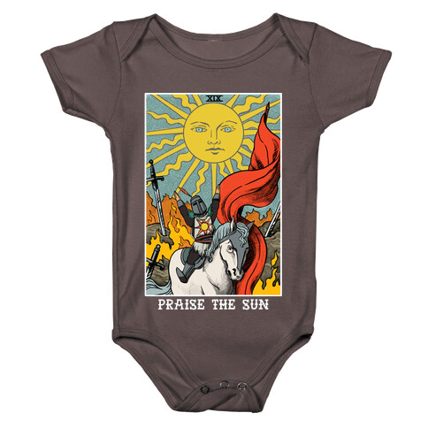 Praise The Sun Tarot Card Baby One-Piece