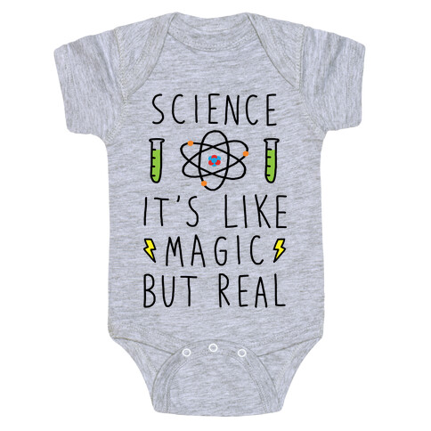 Science It's Like Magic But Real Baby One-Piece