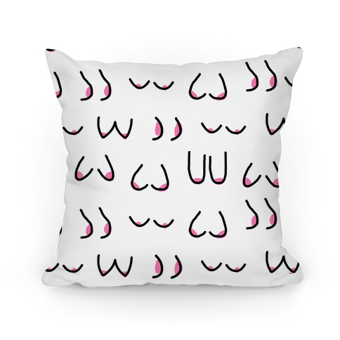 Doodle Boobs Pillow