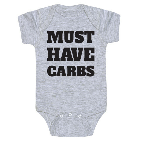 Must Have Carbs Baby One-Piece