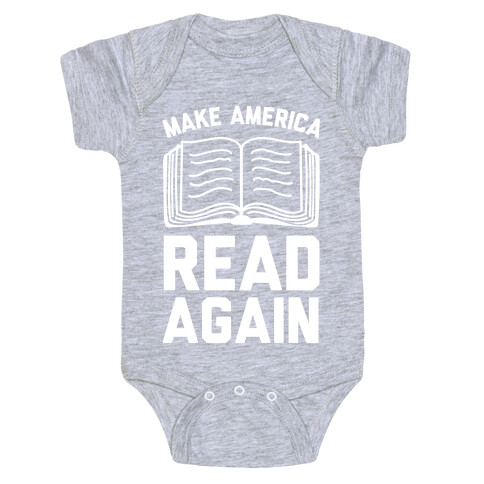 Make America Read Again Baby One-Piece