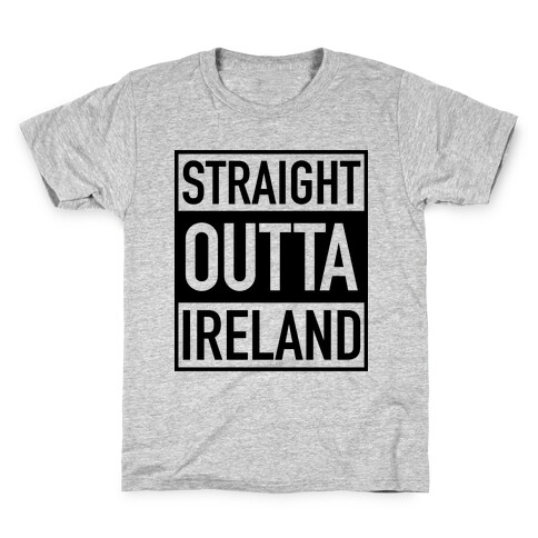 Straight Outta Ireland Kids T-Shirt