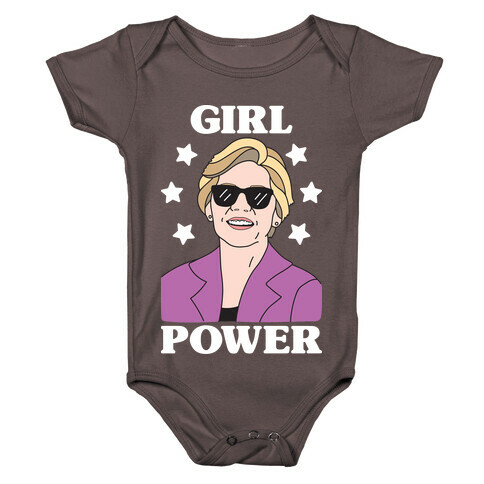 Girl Power Elizabeth Warren Baby One-Piece