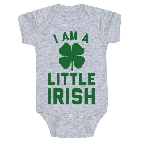 I Am A Little Irish Baby One-Piece