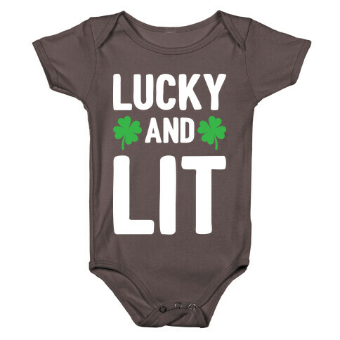 Lucky And Lit Baby One-Piece