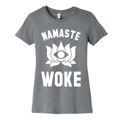 Namaste Woke Womens T-Shirt
