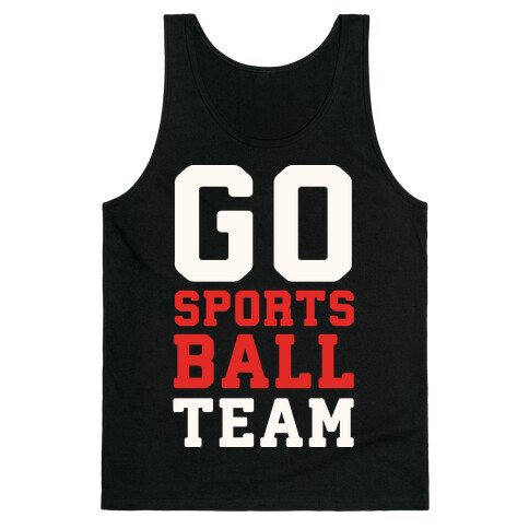 Go Sports Ball Tank Top