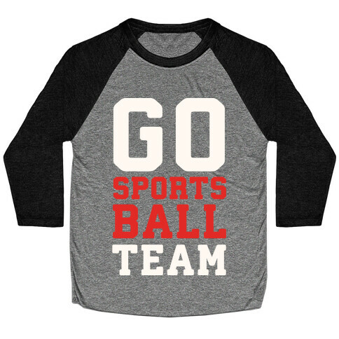 Go Sports Ball Baseball Tee