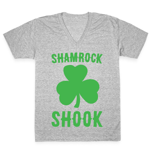 Shamrock Shook V-Neck Tee Shirt