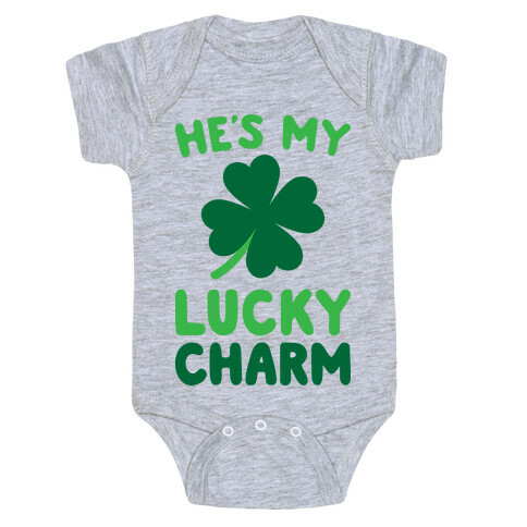 He's My Lucky Charm Baby One-Piece