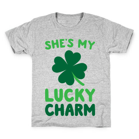 She's My Lucky Charm Kids T-Shirt