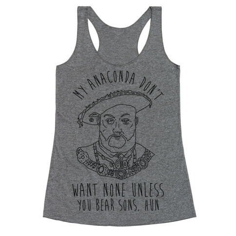 My Anaconda Don't Want None Racerback Tank Top