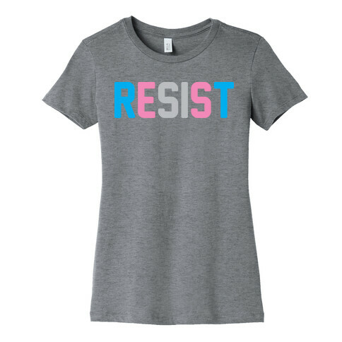 Transgender Resist Womens T-Shirt