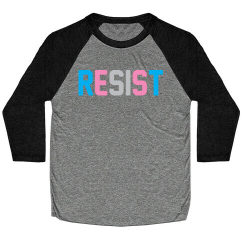 Transgender Resist Baseball Tee