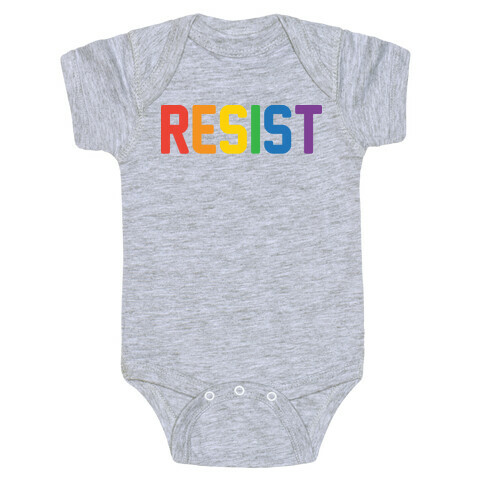 LGBTQ+ Resist Baby One-Piece