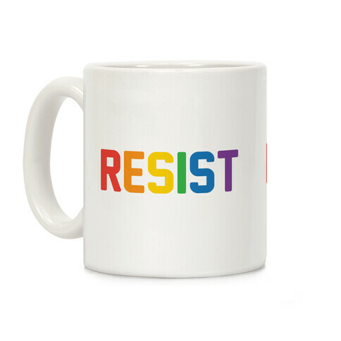 LGBTQ+ Resist Coffee Mug