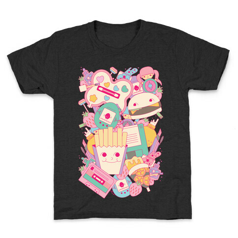 90s Toys Candy and Makeup Kids T-Shirt