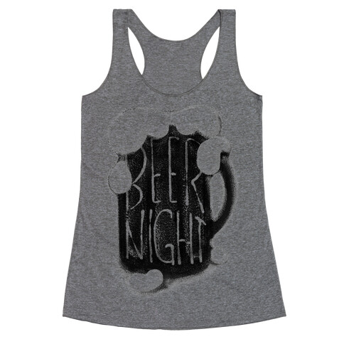 Beer Night Racerback Tank Top