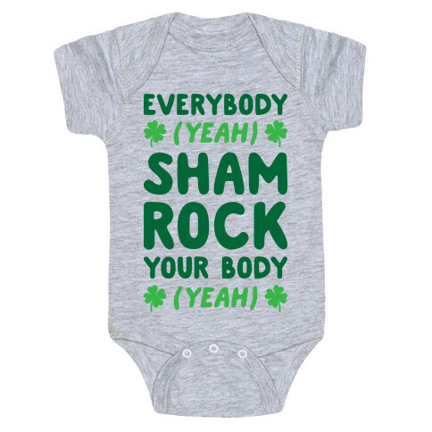 Everybody Shamrock Your Body Baby One-Piece