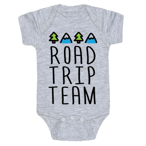 Road Trip Team Baby One-Piece