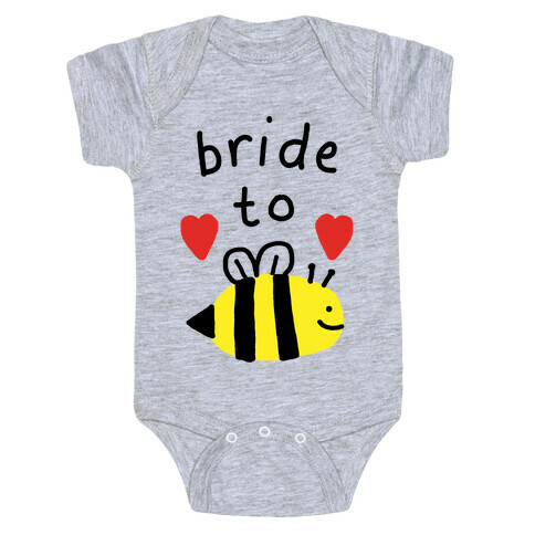 Bride To Bee Baby One-Piece