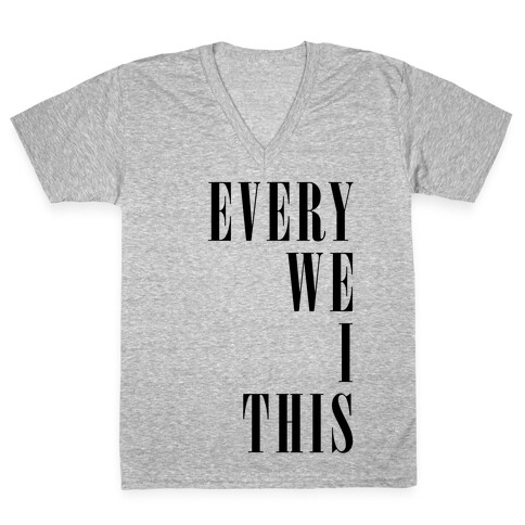 Every Time We Touch Pair 1 V-Neck Tee Shirt