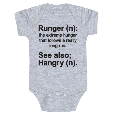 Runger Definition Baby One-Piece