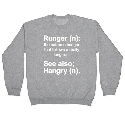 Runger Definition Pullover
