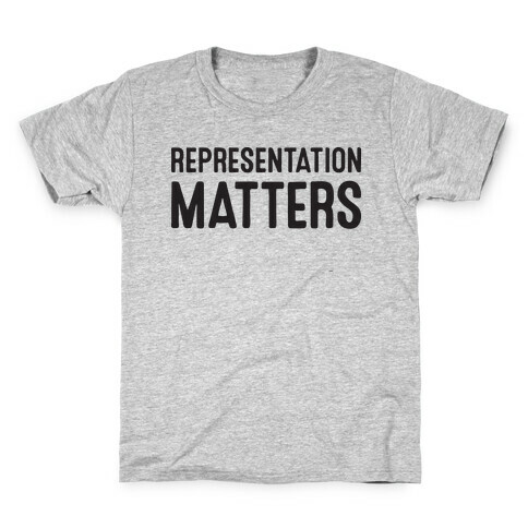Representation Matters Kids T-Shirt