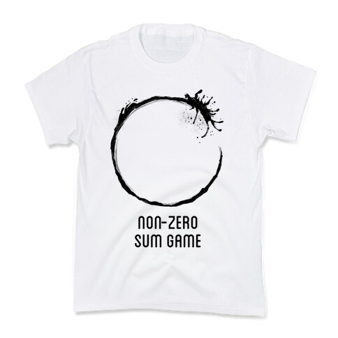 Non-Zero Sum Game Kids T-Shirt