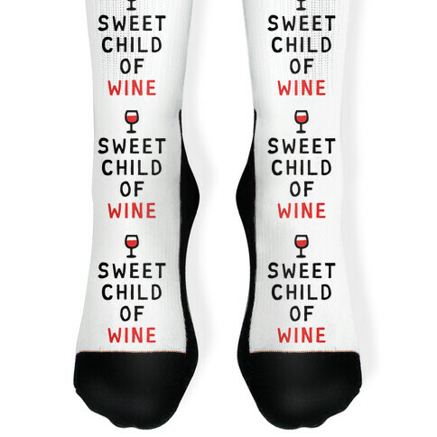 Sweet Child Of Wine Sock