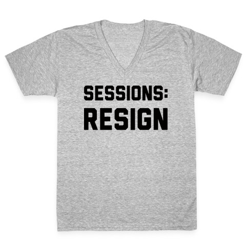 Sessions Resign V-Neck Tee Shirt