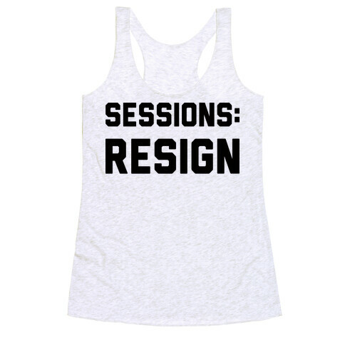 Sessions Resign Racerback Tank Top