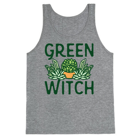 Green Witch Tank Top