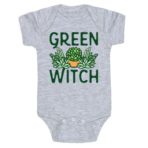 Green Witch Baby One-Piece