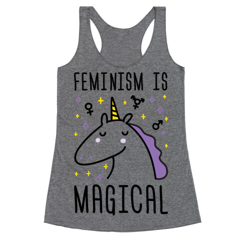 Feminism Is Magical Racerback Tank Top