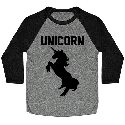 Unicorn Sisters Pair 1 Baseball Tee