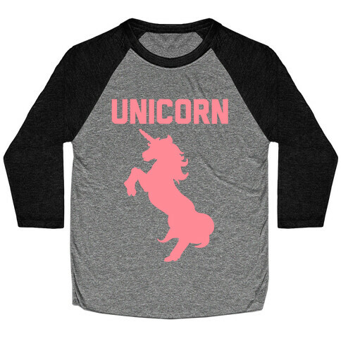 Unicorn Sister Pair 1 Baseball Tee