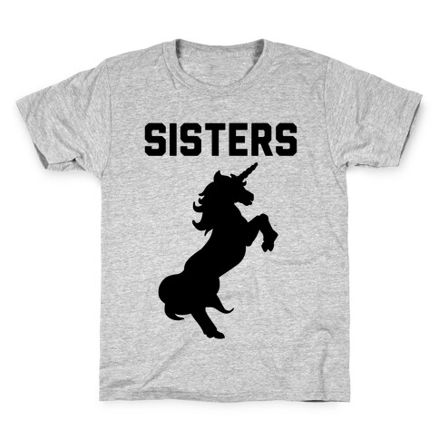 Unicorn Sisters Pair 2 Kids T-Shirt