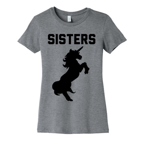 Unicorn Sisters Pair 2 Womens T-Shirt