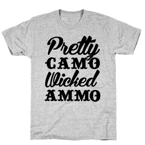 Pretty Camo Wicked Ammo T-Shirt